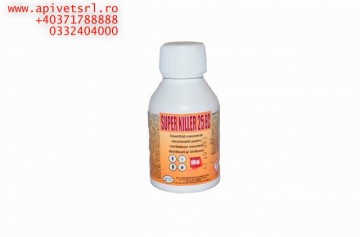 Super killer - insecticid cu eficienta demonstrata pe diverse spatii si insecte- imbuteliere de 100 ml