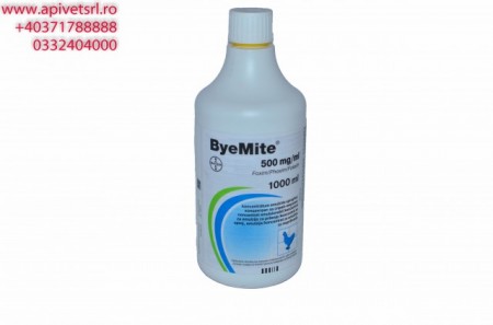 Bye Mite- produs F eficient fara concurenta pt insectele in adaposturile de pasari(10000 gaini la inbutelierea de 1 litru)
