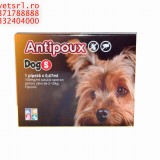 Antipoux DOG S- pt catei 2-10 kg BAX de 20 pipete, cu livrare oriunde in Romania sau UE