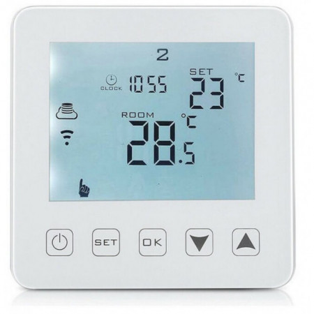 Termostatul digital HY08WE-4 pentru incalzire in pardoseala