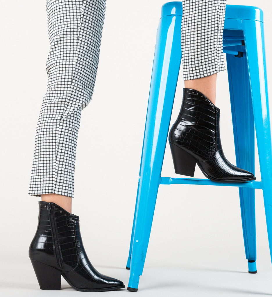 Botine jan negre