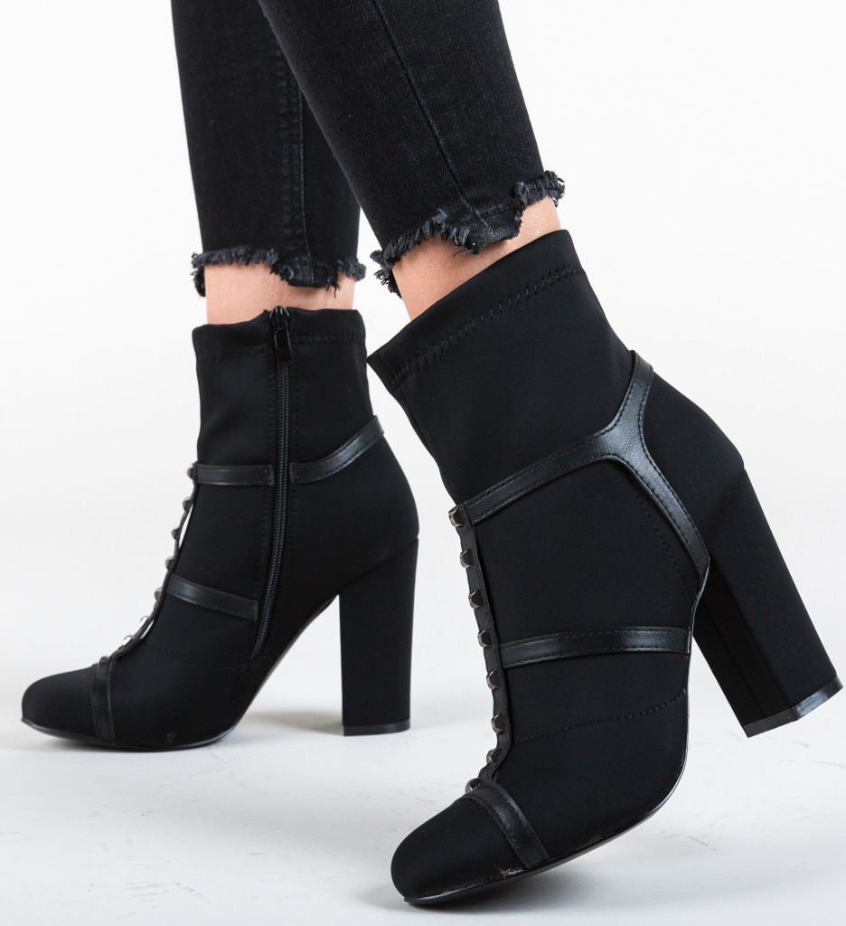 Botine tang negre