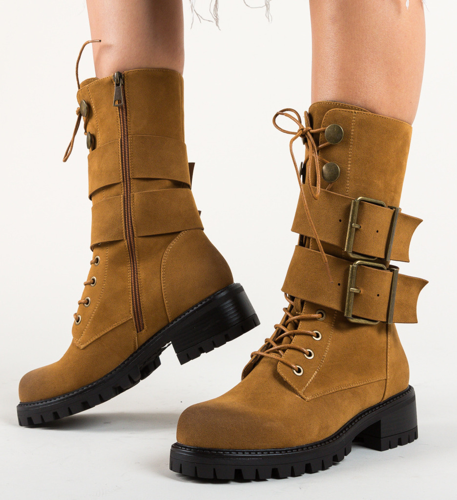 Cizme burso camel
