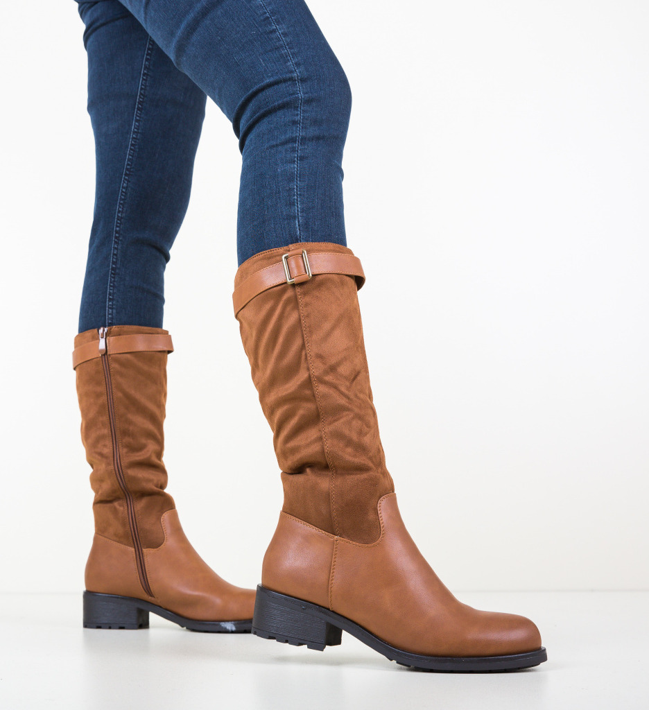 Cizme Freem Camel