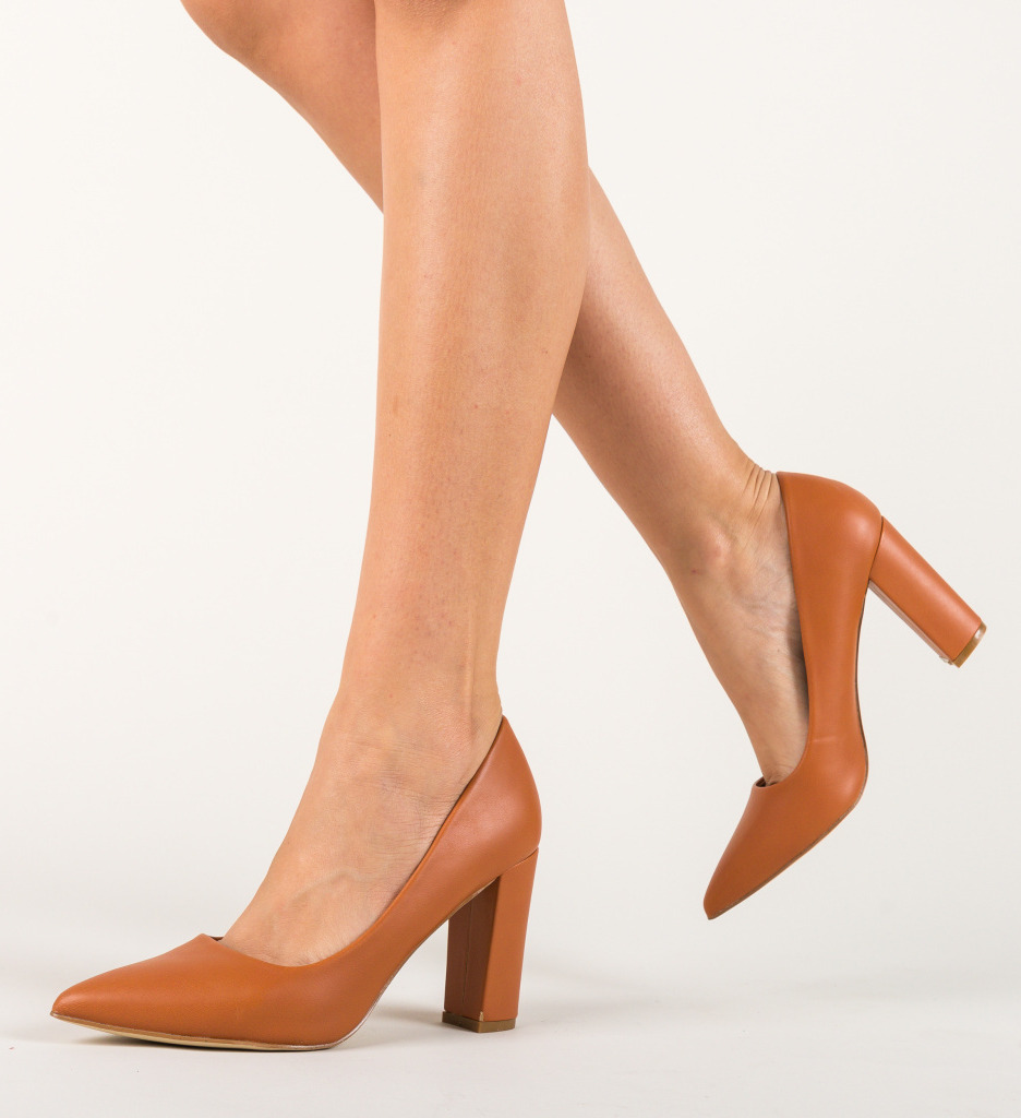 Pantofi balant camel