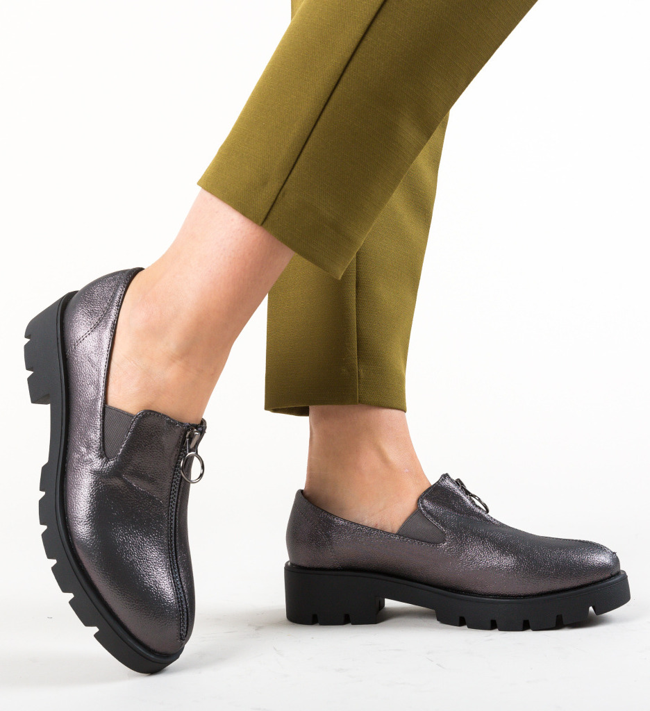 Pantofi casual bryant gri