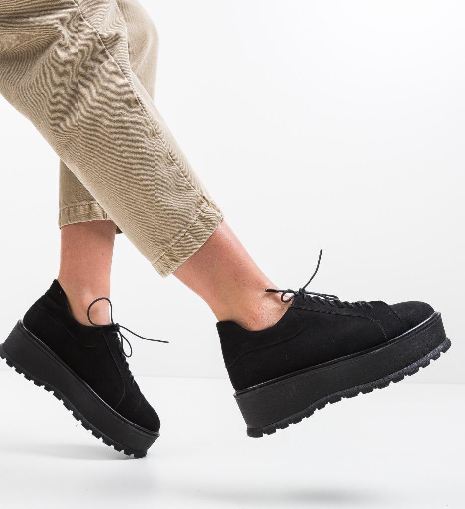 Pantofi Casual Dutano Negri 2