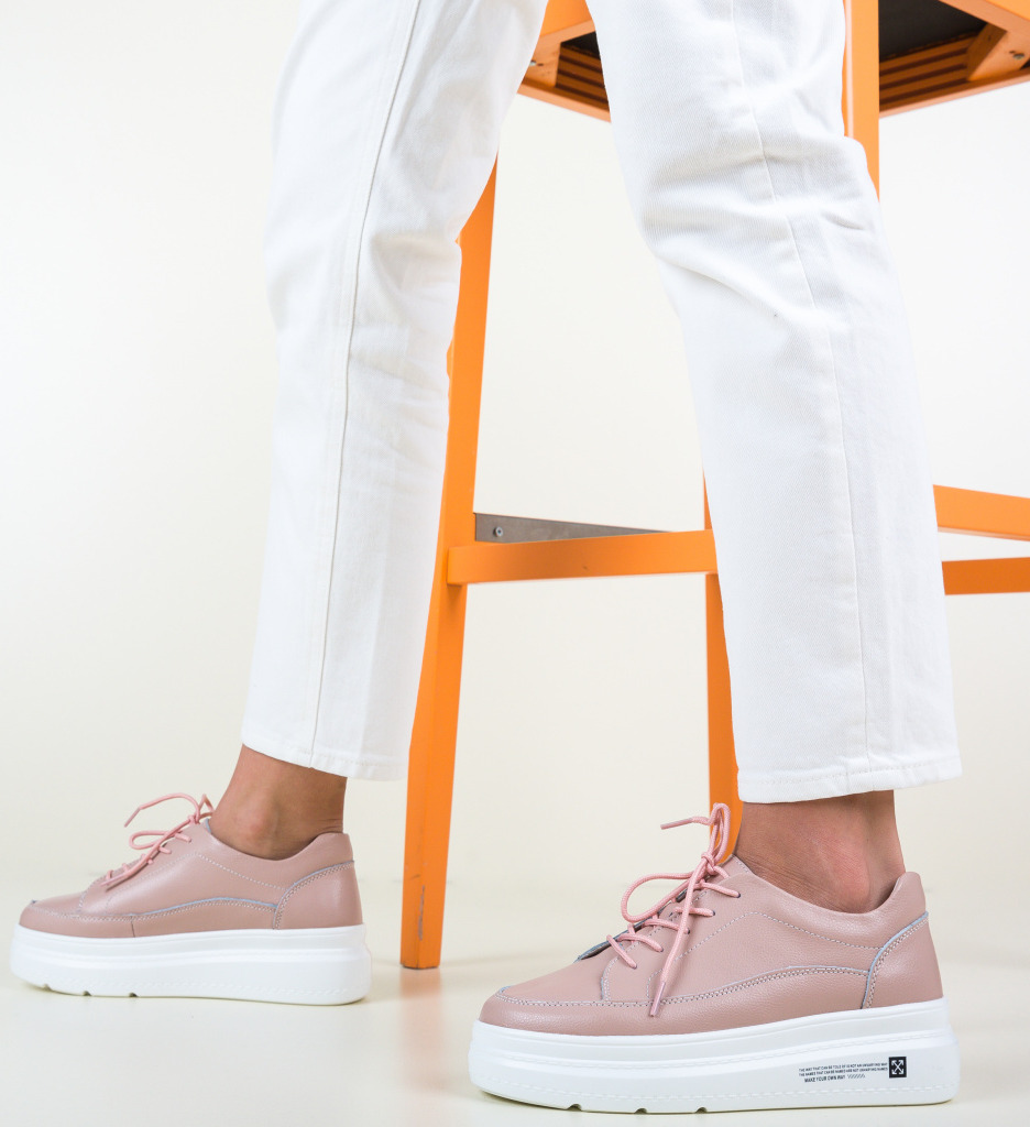 Pantofi Casual Figuer Roz