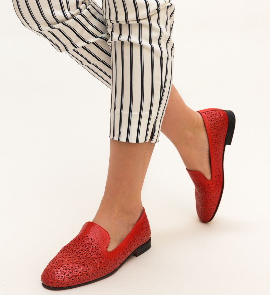 Pantofi casual milin rosii