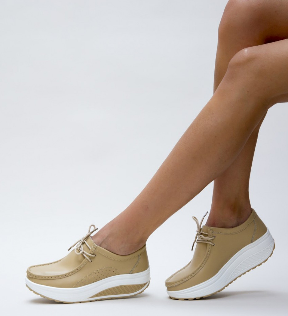 Pantofi Casual Roly Bej