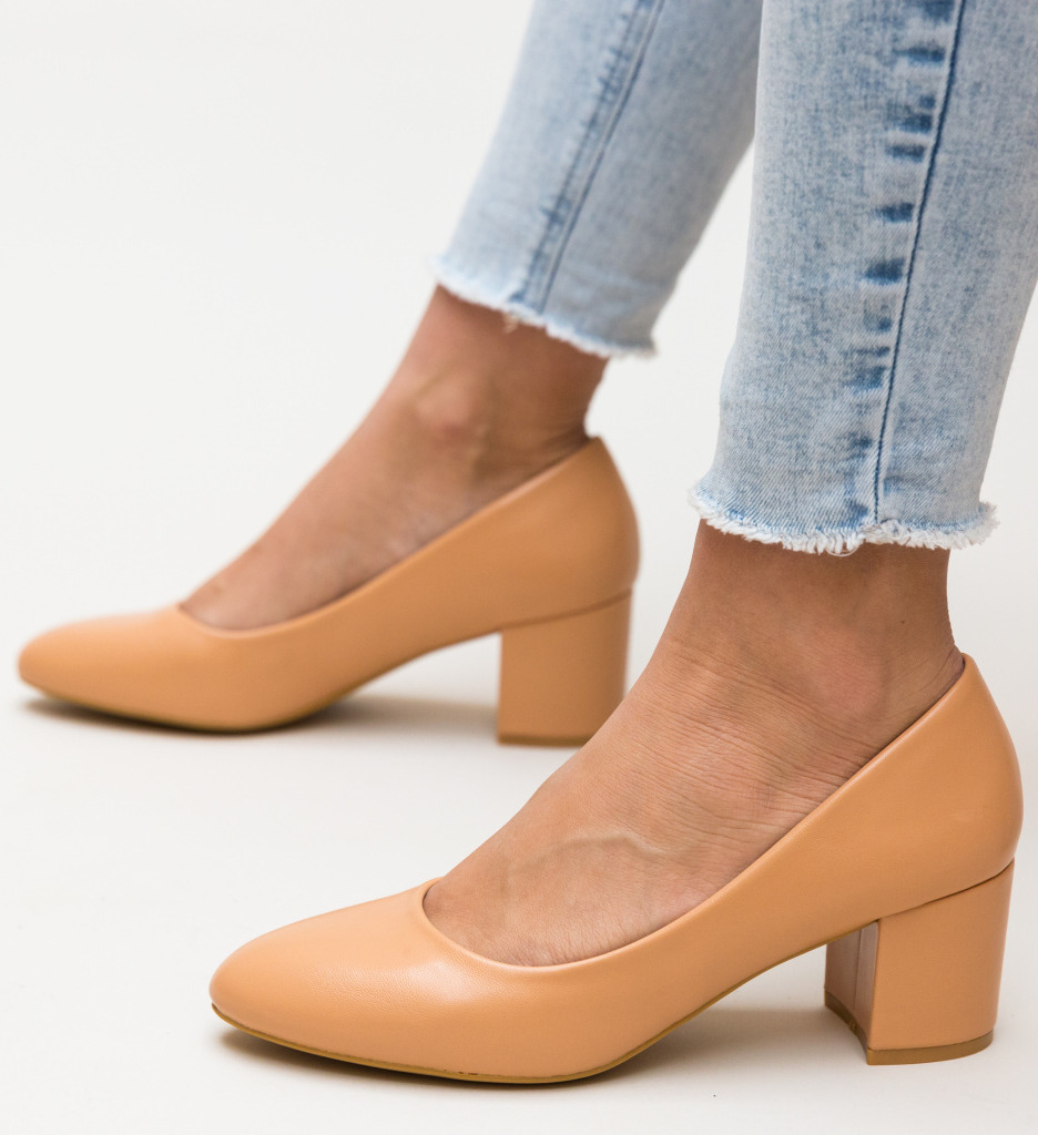 Pantofi Hummer Nude