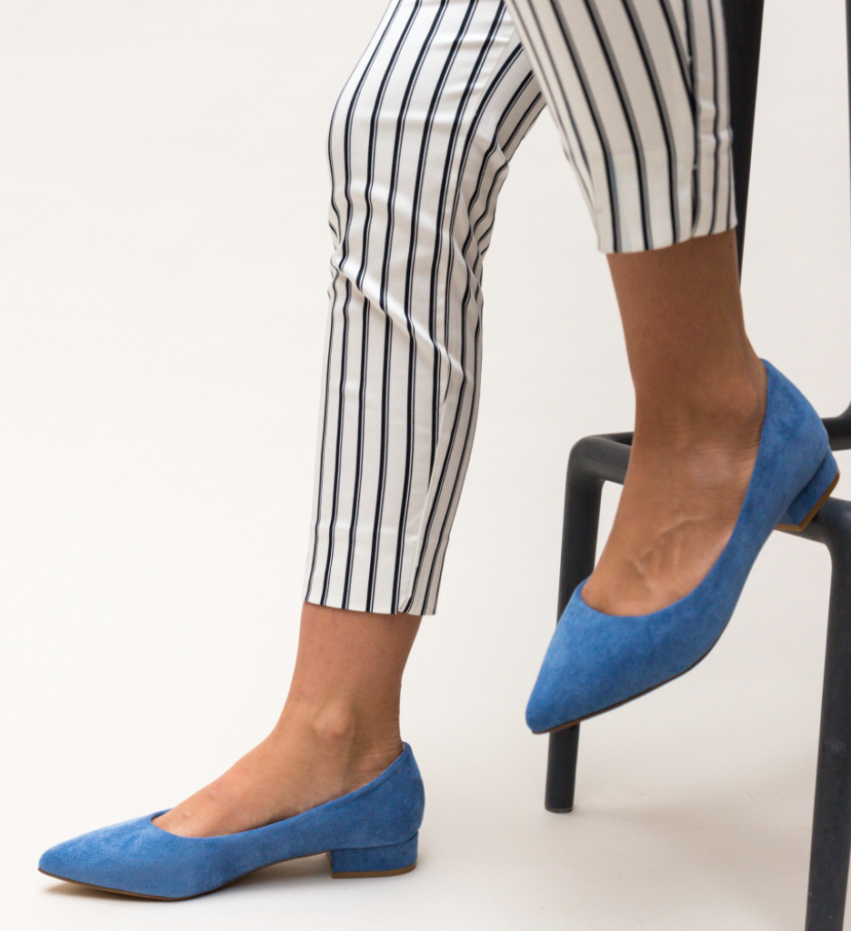 Pantofi niam albastri