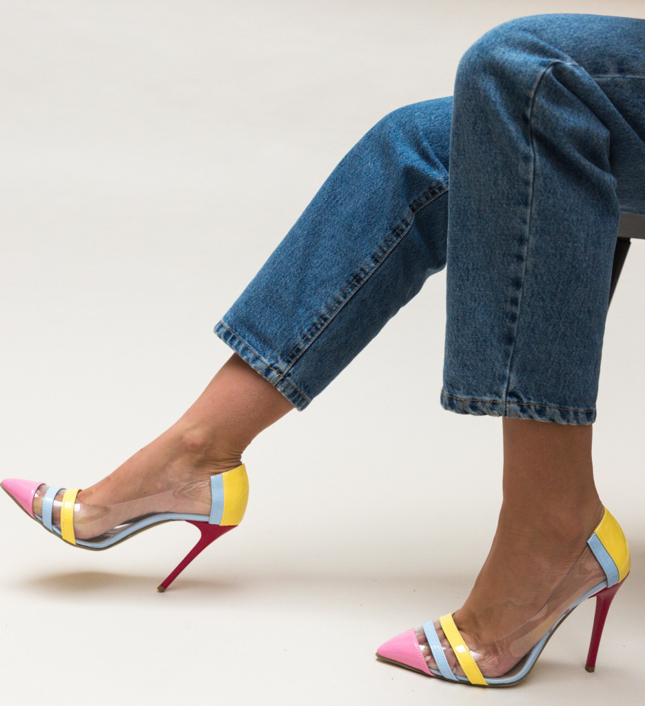 Pantofi trioda roz