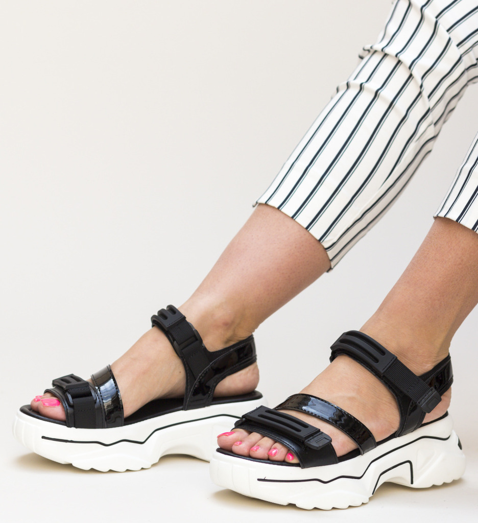 Sandale elemenix negre