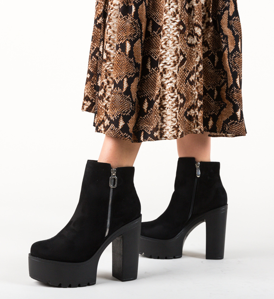 Botine foreman negre
