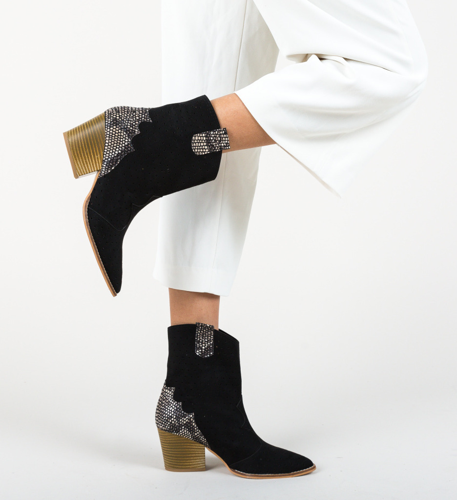 Botine husba negre