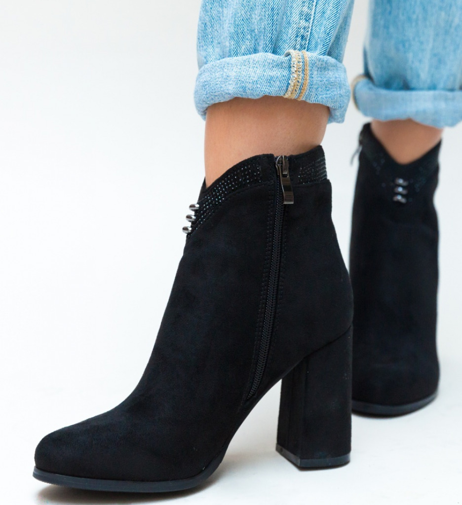 Botine Naveta Negre