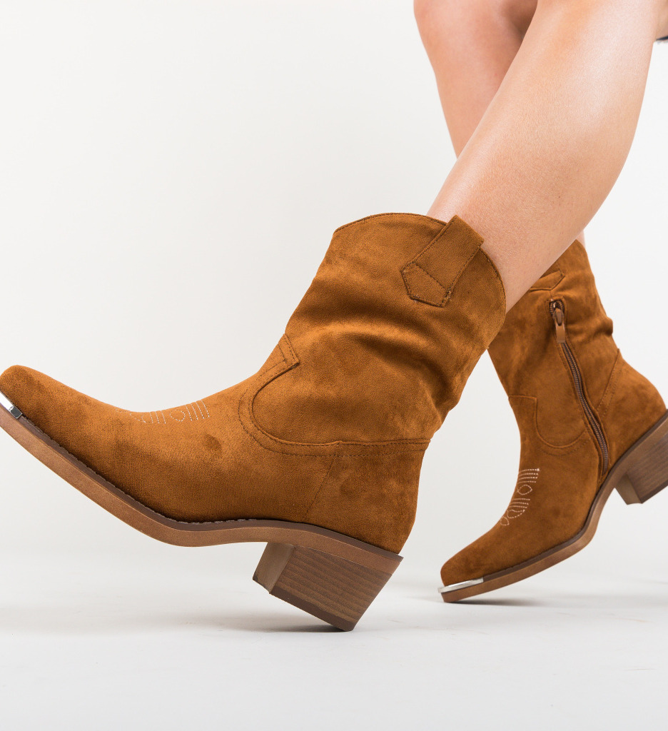 Botine Rubi Camel