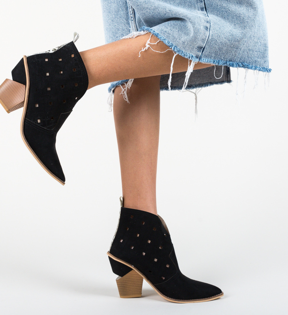 Botine sacramento negre