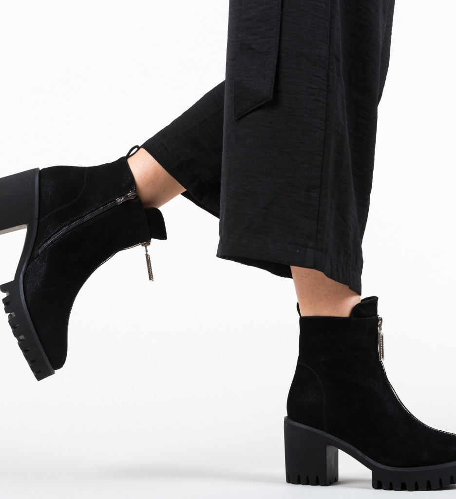 Botine waxio negre
