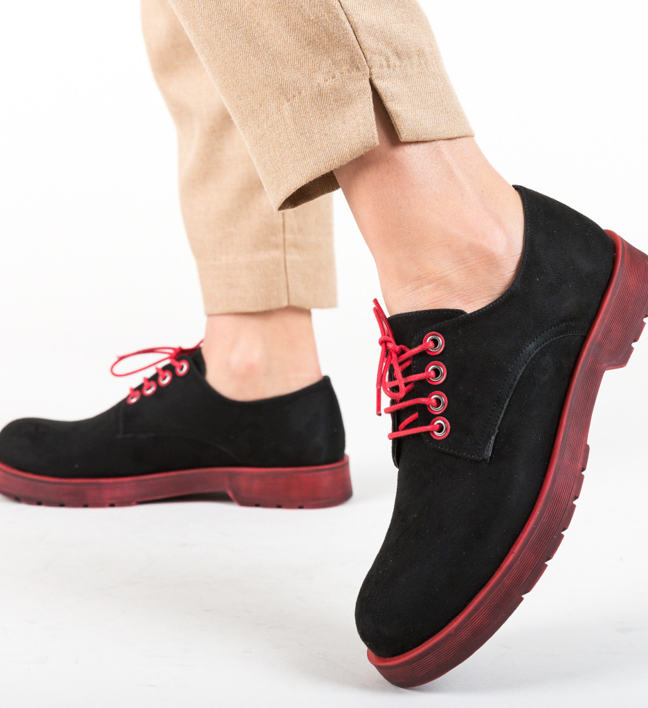 Pantofi casual flavored rosii