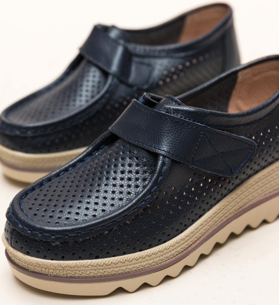 Pantofi casual histria bleumarin
