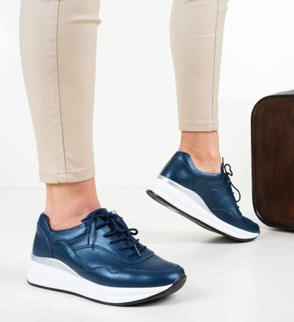 Pantofi Casual Lynde Bleumarin
