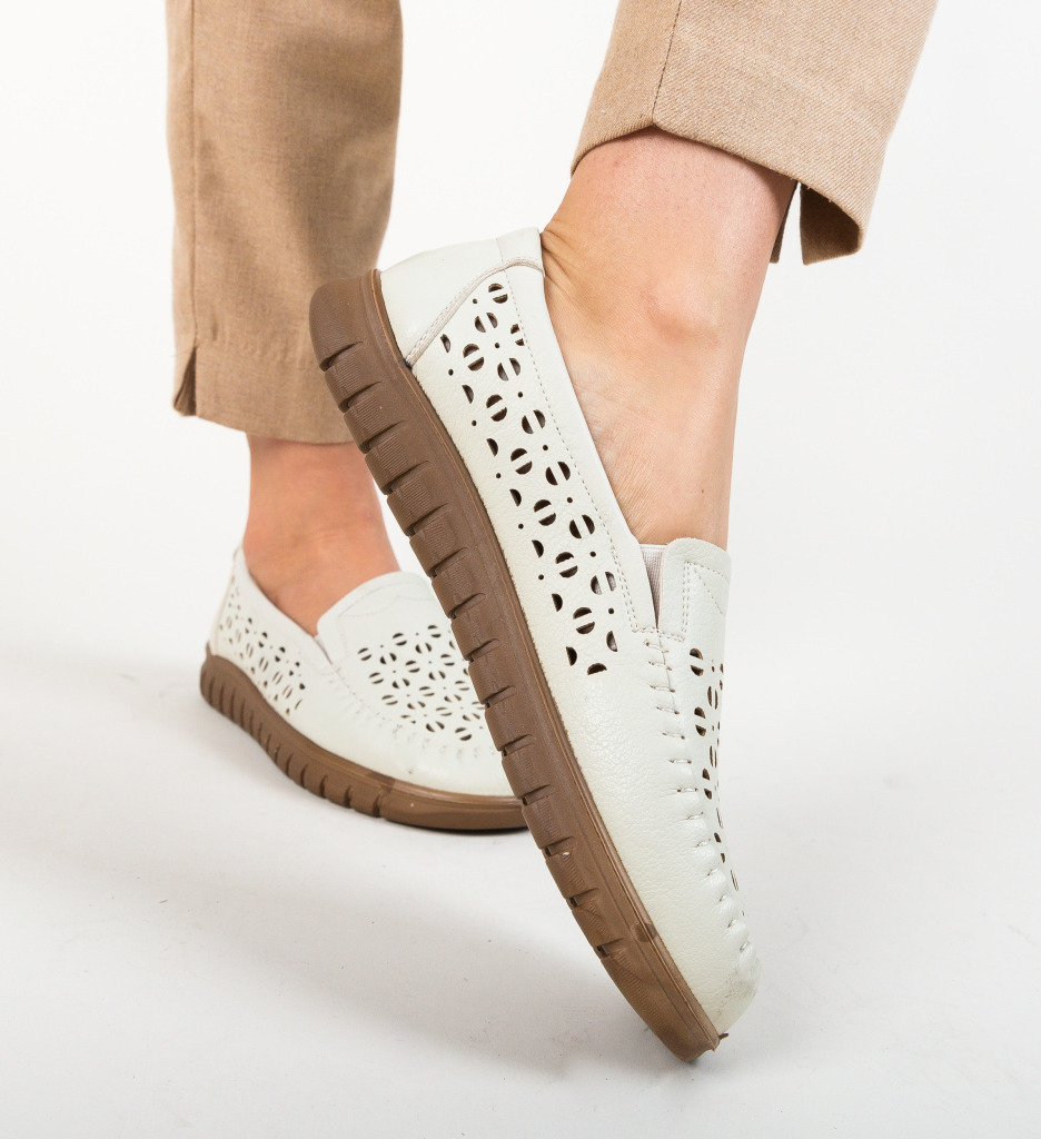 Pantofi casual maslon gri