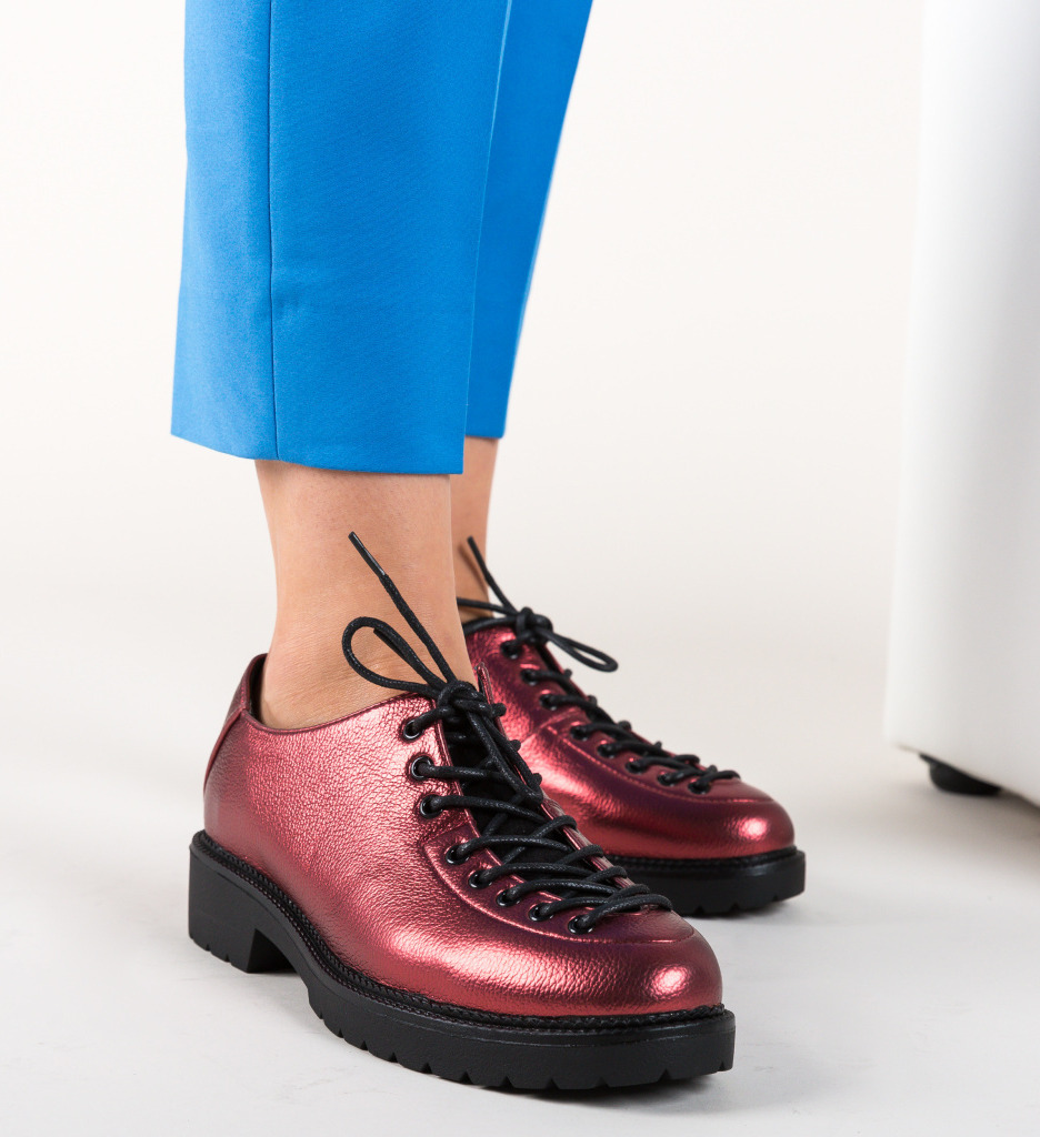 Pantofi casual nial grena