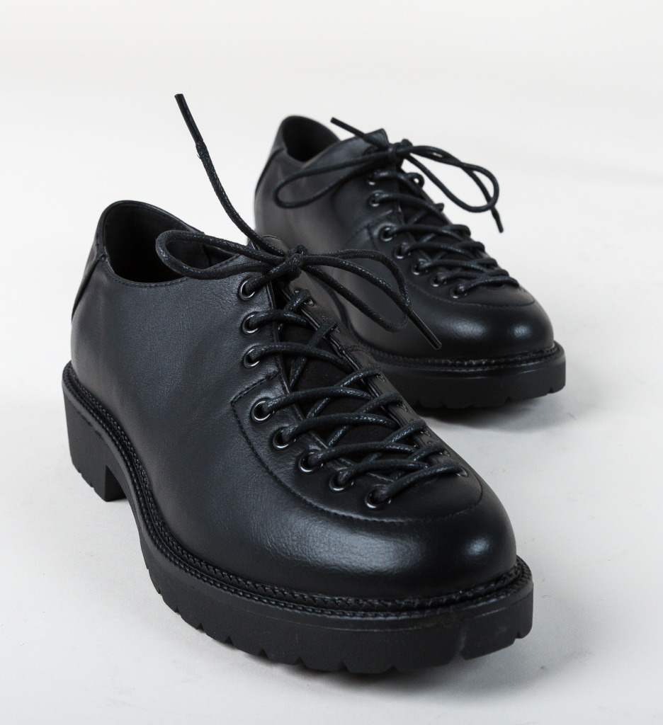 Pantofi casual nial negri