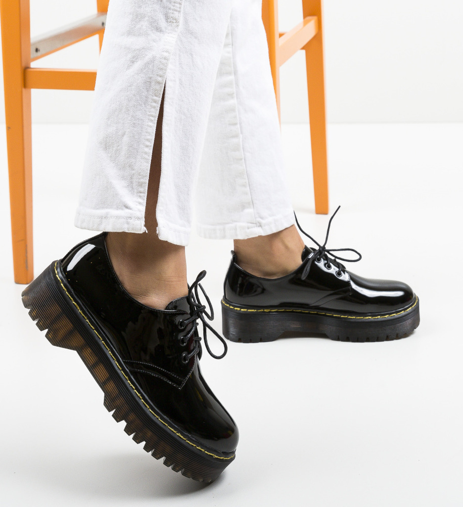 Pantofi Casual Riley Negri