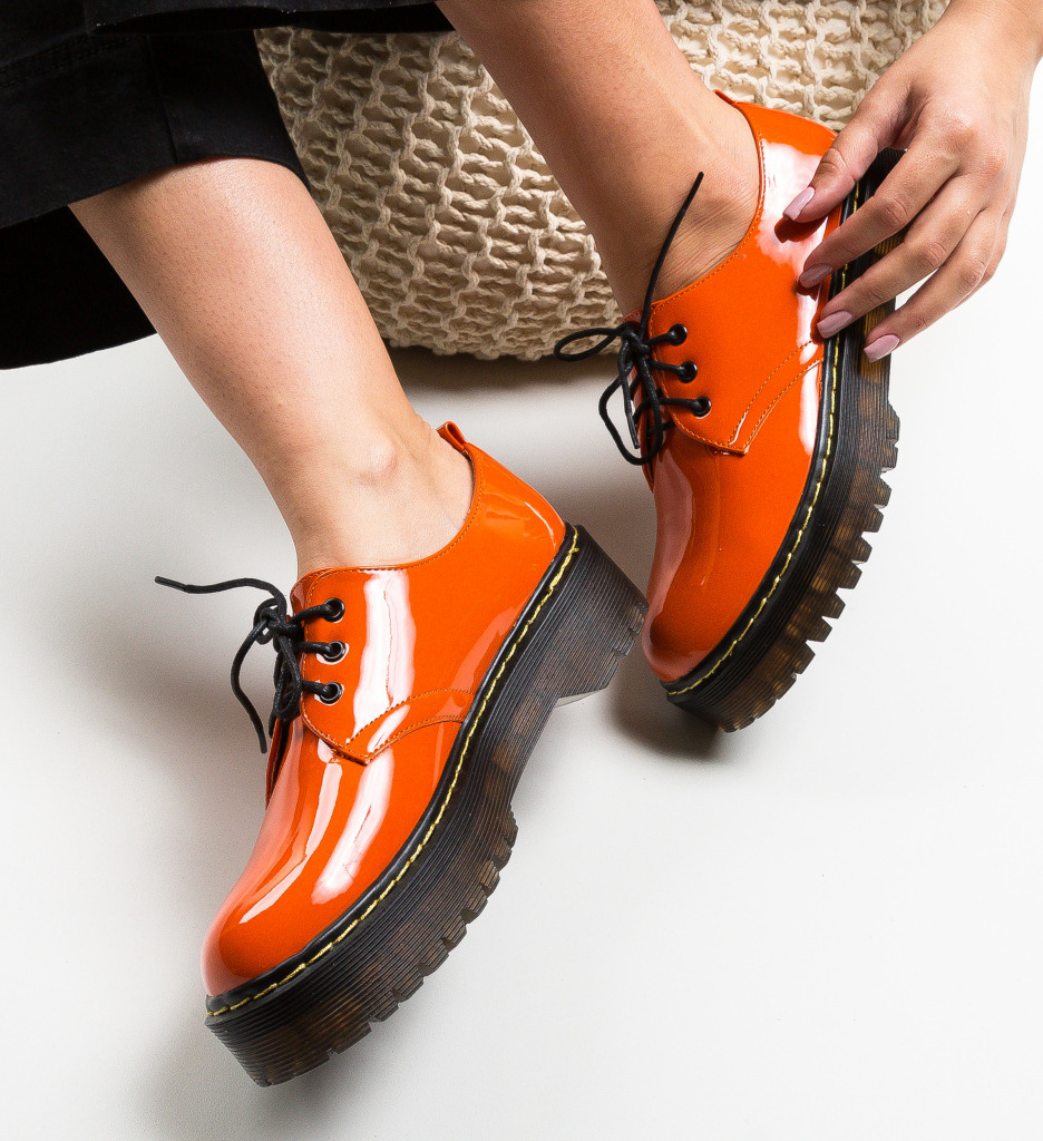 Pantofi Casual Riley Portocalii