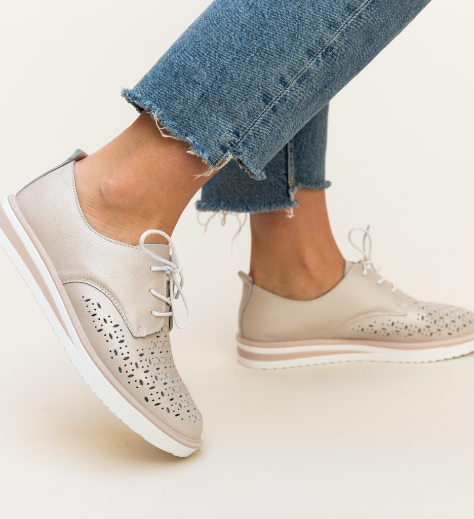 Pantofi casual rofrel roz