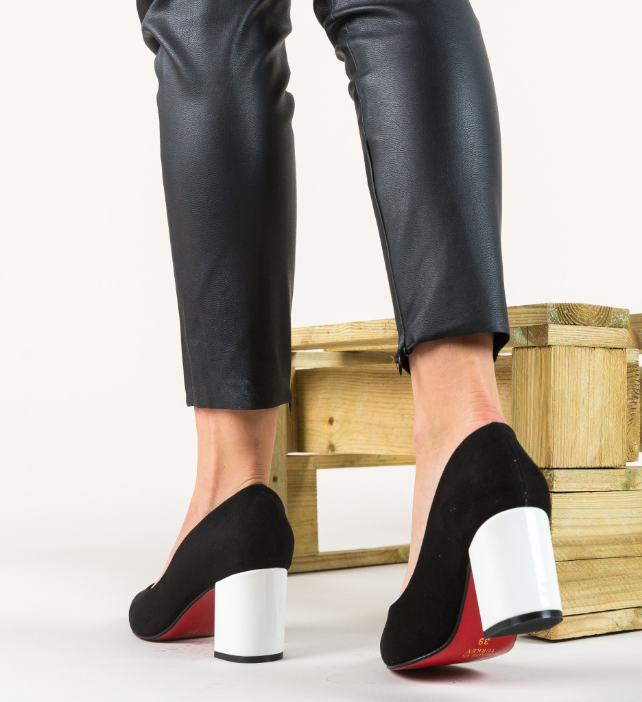 Pantofi coffe negri