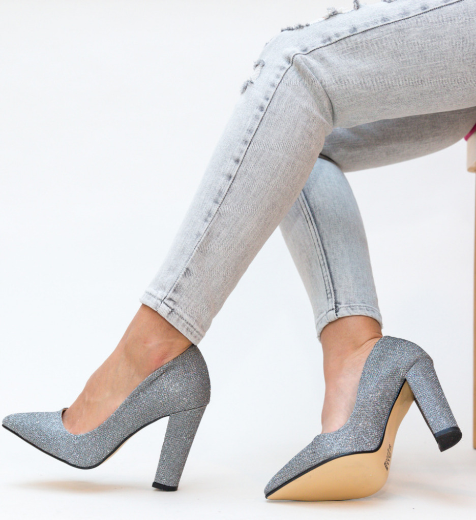 Pantofi Guevara Gri 2