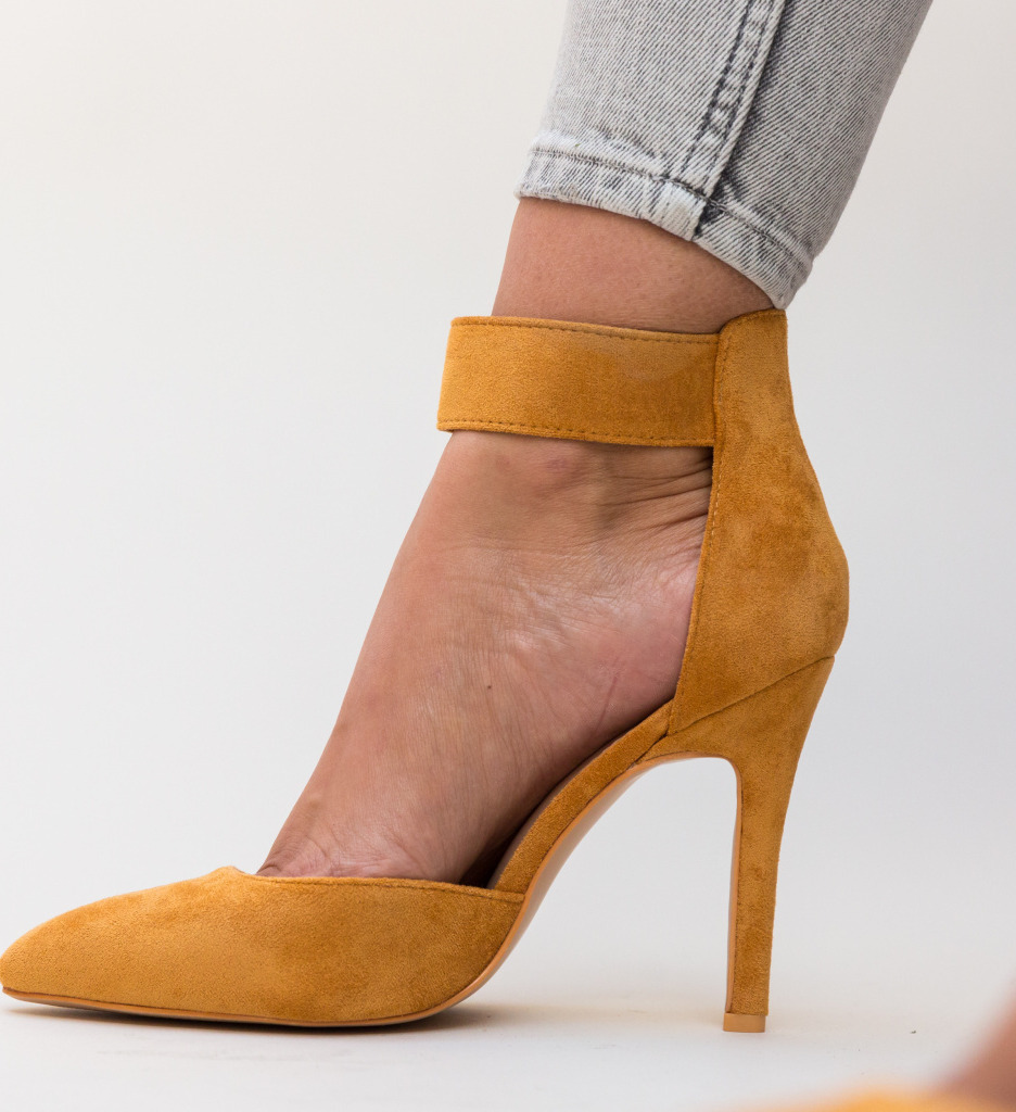 Pantofi Ravlin Camel