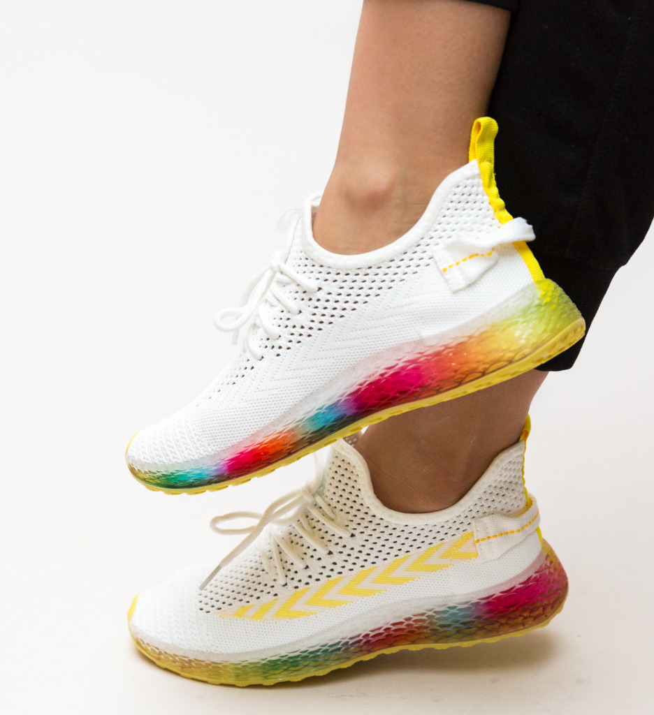 Pantofi Sport Iris Albi 2