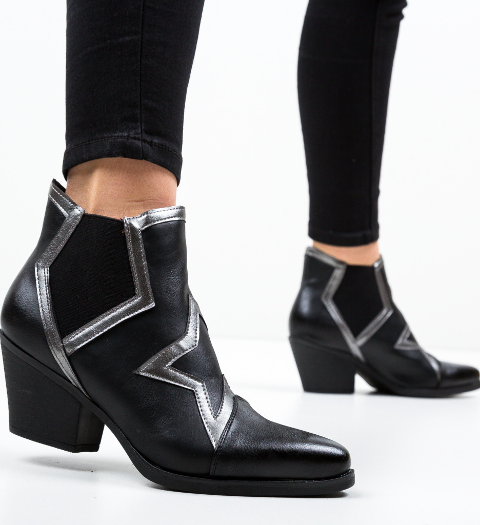 Botine Blove Negre