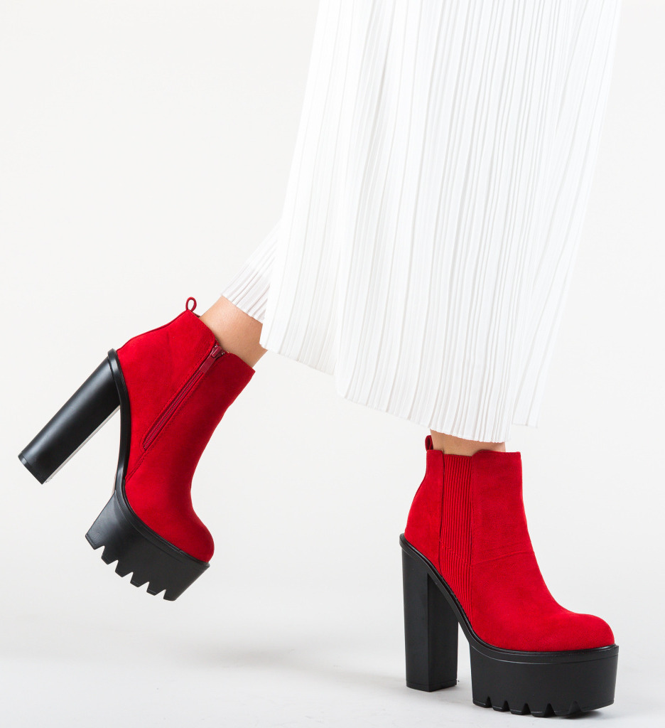 Botine rudd rosii