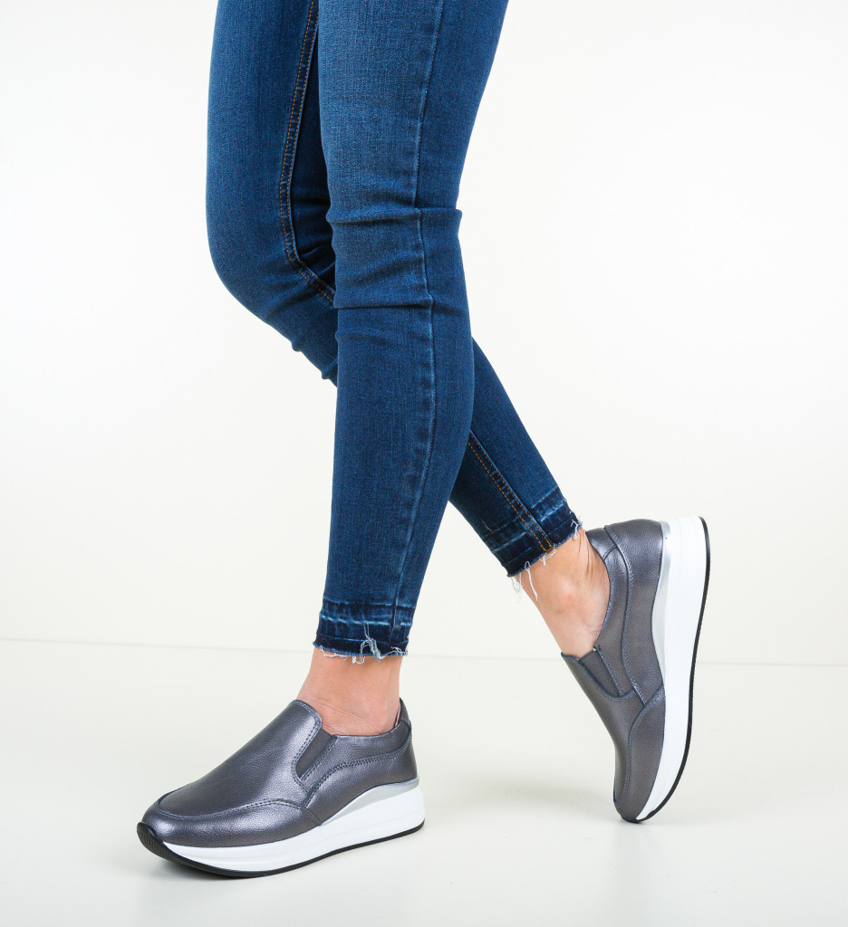 Pantofi Casual Gemma Gri