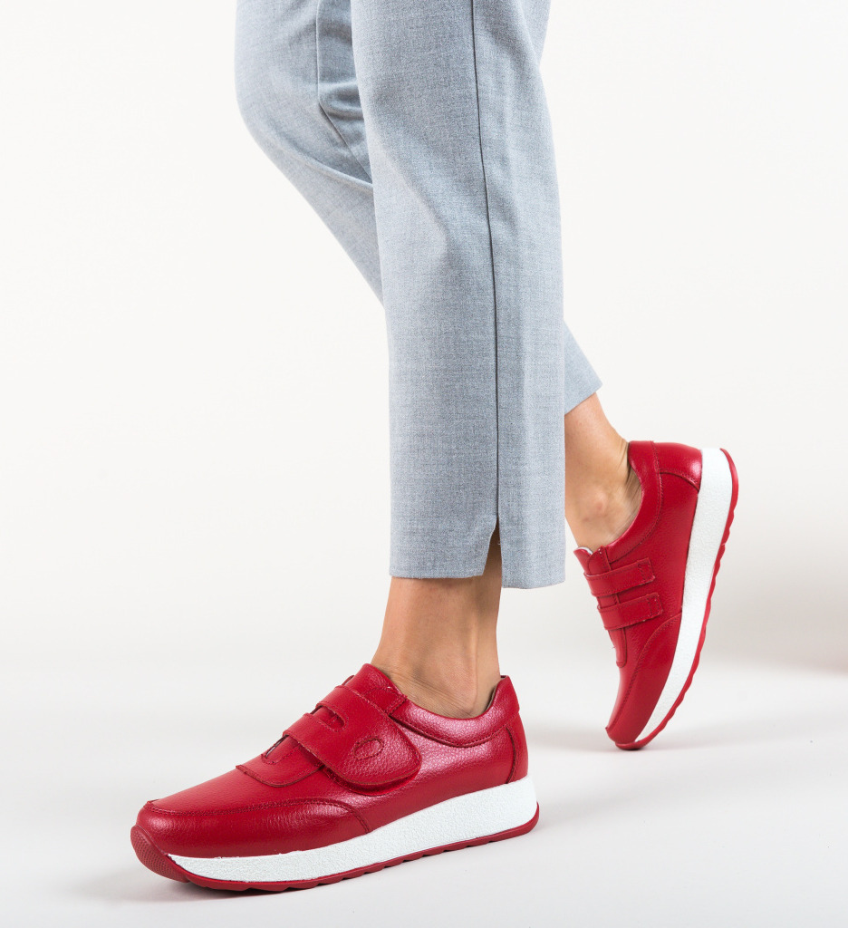 Pantofi sport hoffman rosii