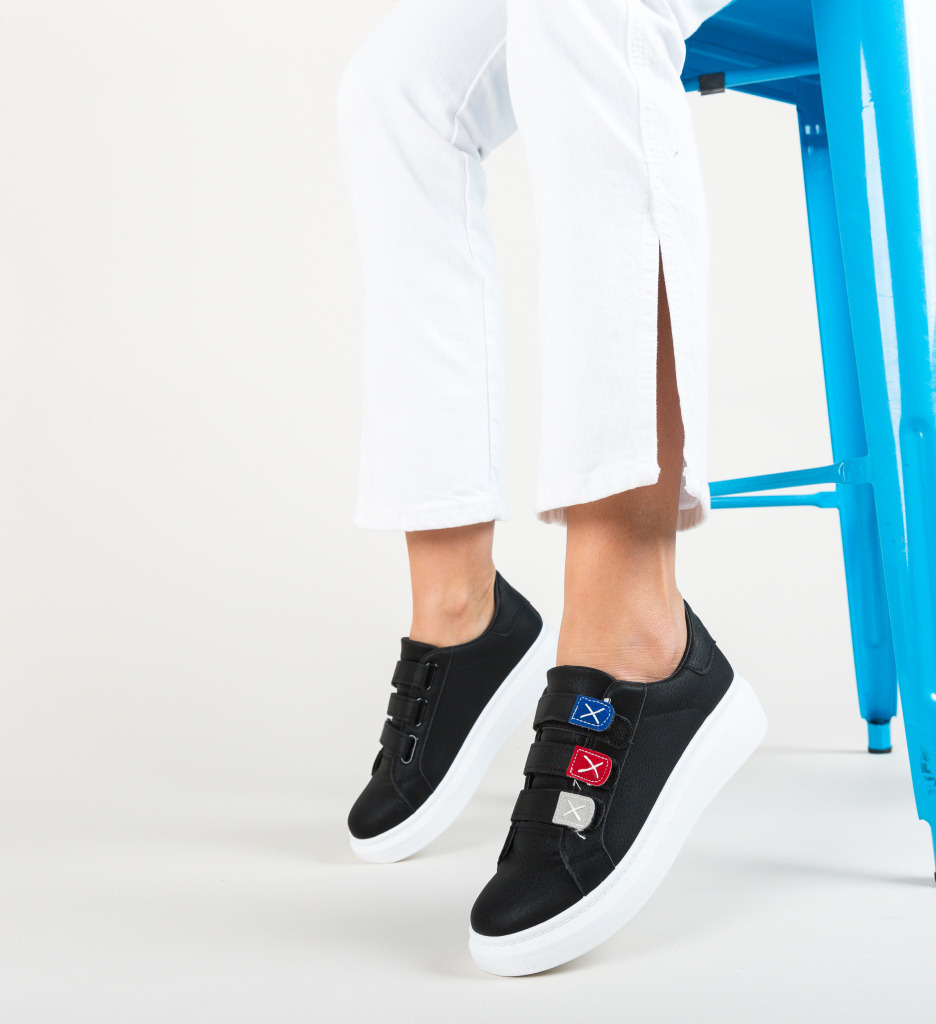 Pantofi sport japano negri