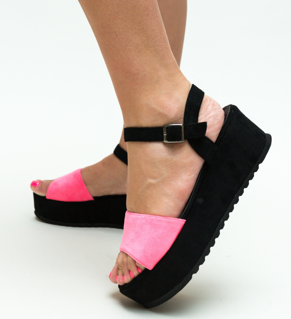 Platforme tonya fuchsia neon