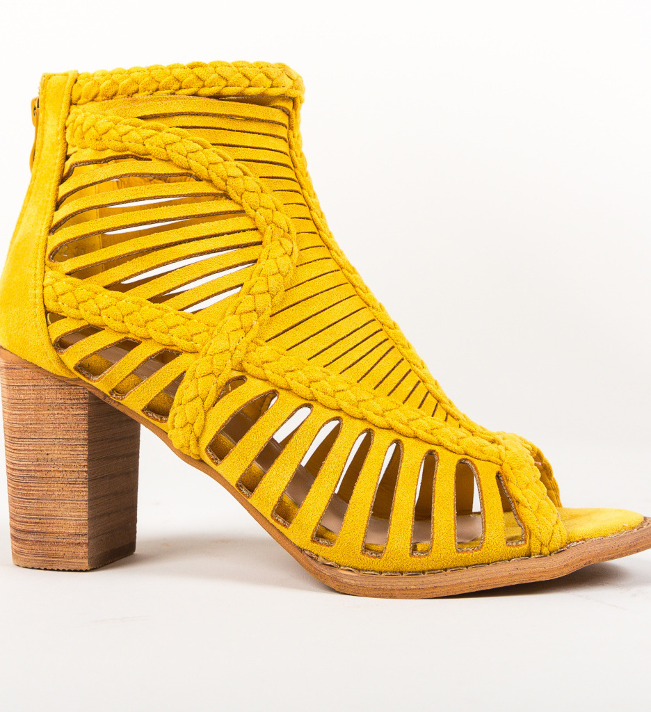 Botine abidan galbene