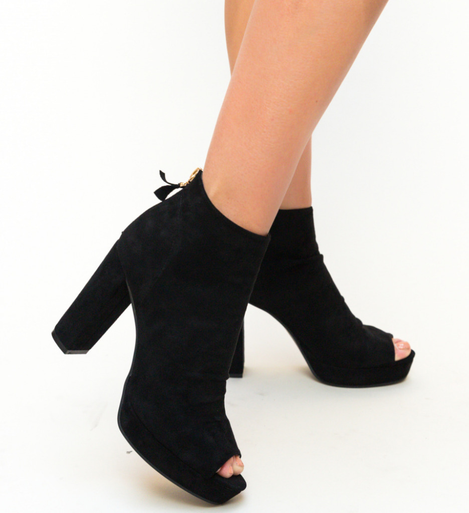 Botine Calver Negre