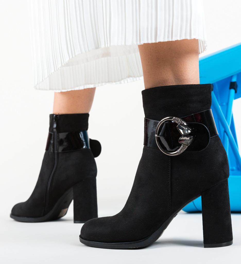 Botine devlin negre