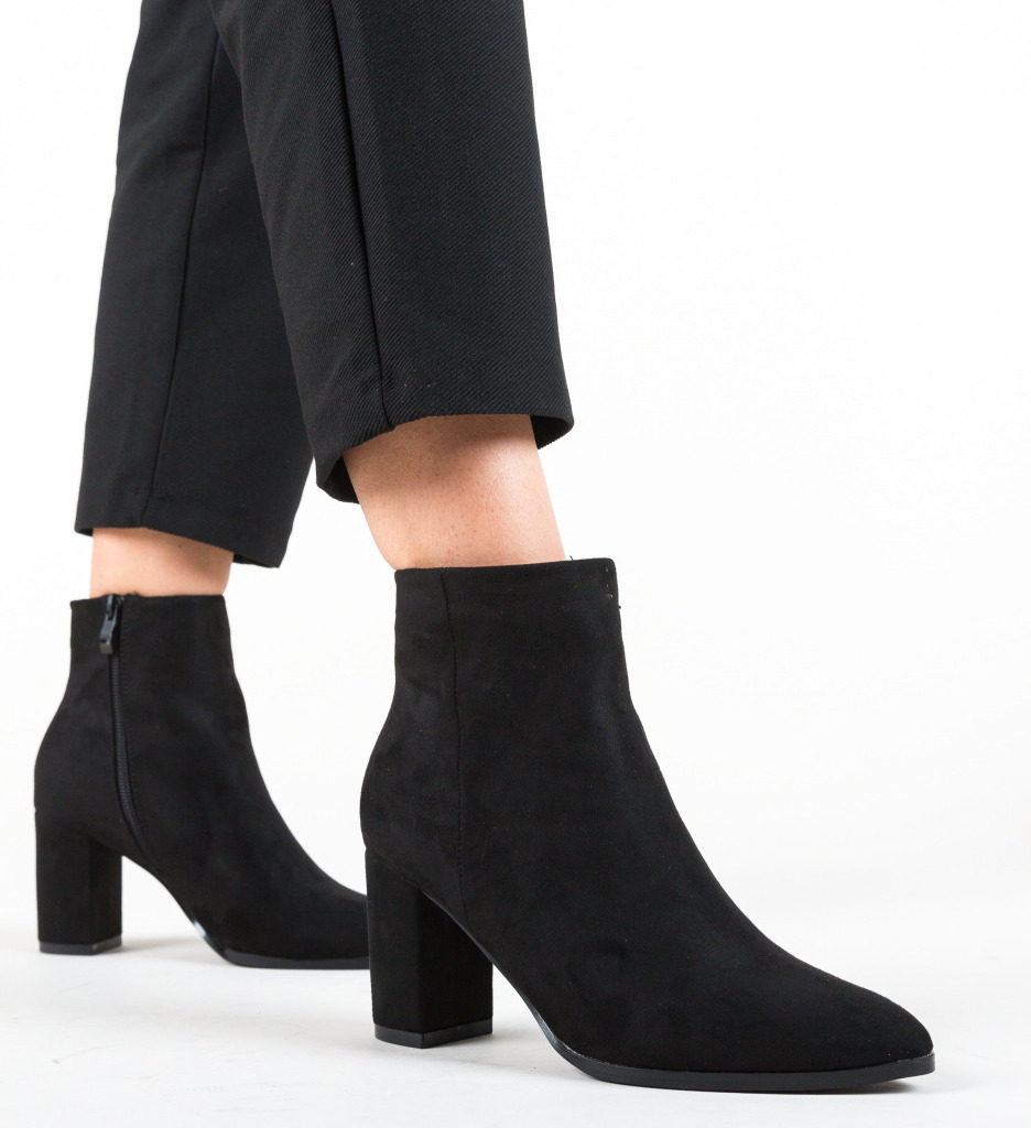 Botine rola negre