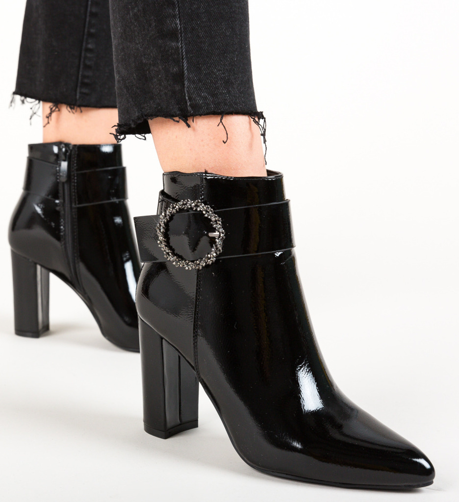 Botine samuray negres