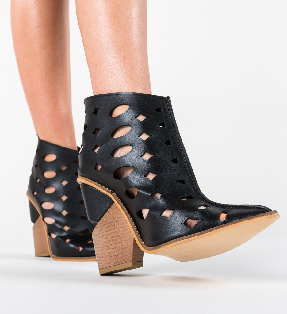Botine zonda negre