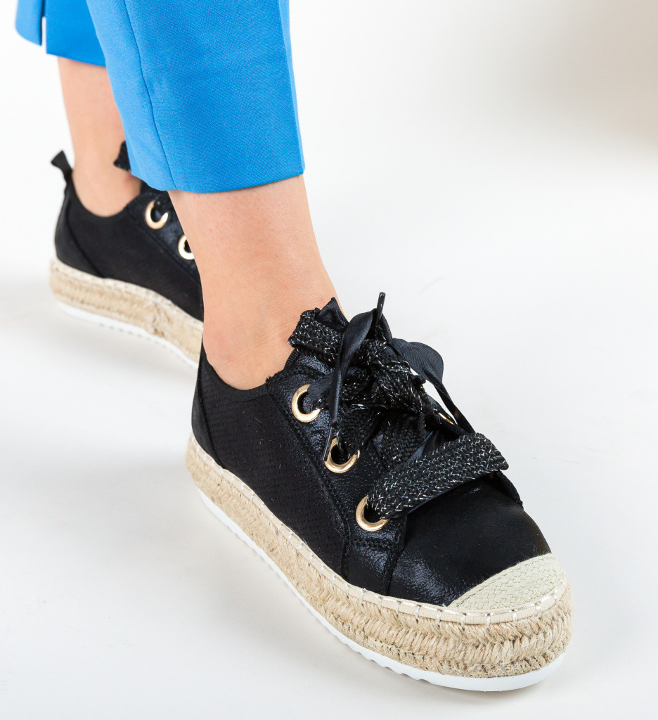 Pantofi casual don negri